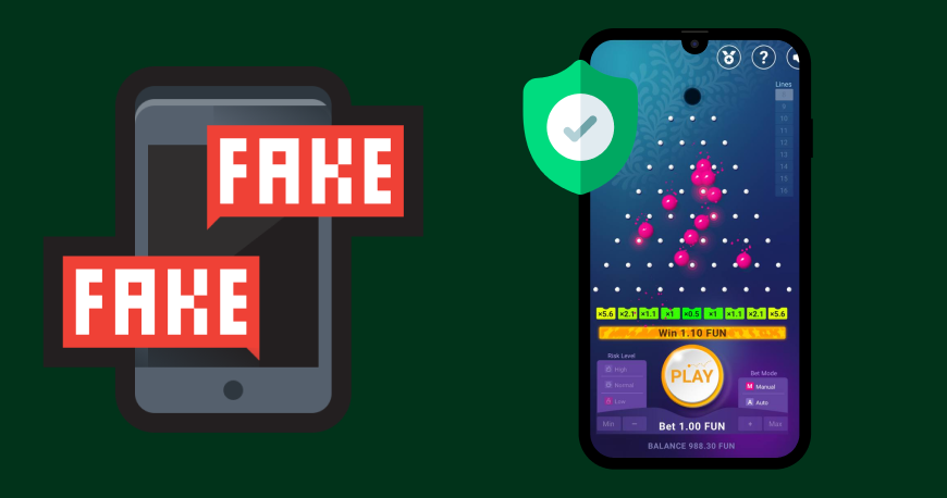 Real Plinko app and Fakes